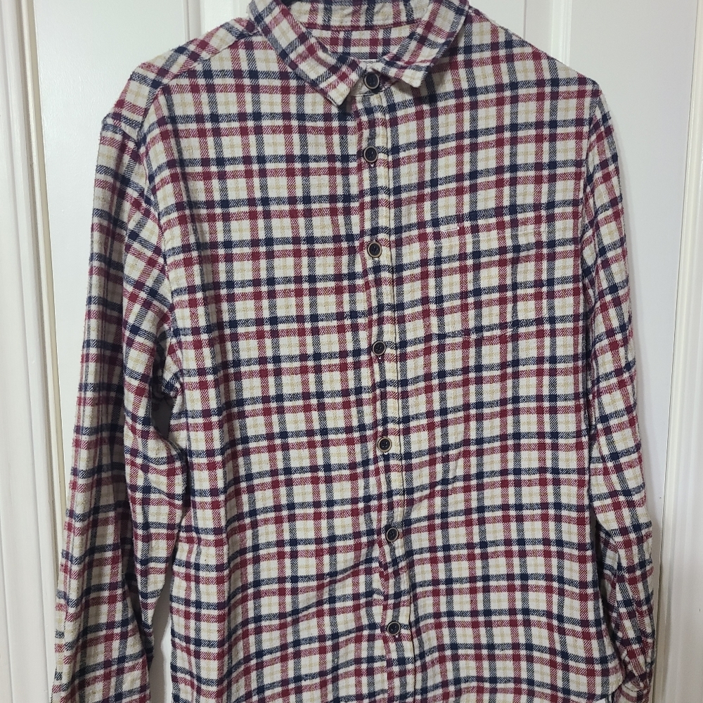 Men's Patterned Button Up (Warm!)